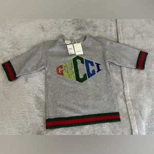 Gucci Girls Sequin Embellished sweater